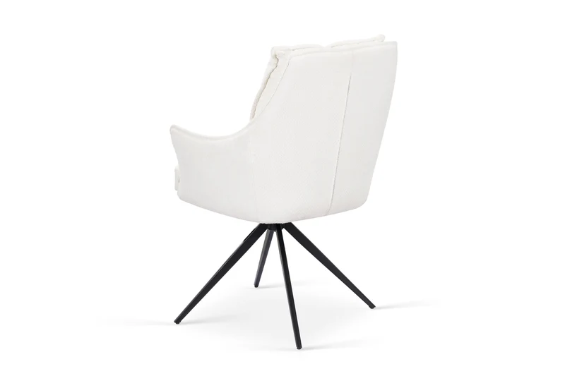 Chaise en tissu anti tache, 61x65xH92CM - LIOR
