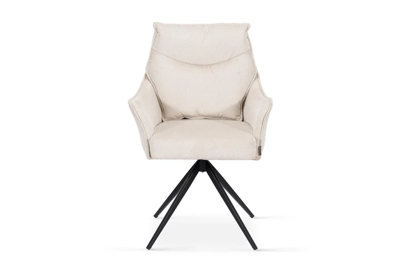 Chaise en tissu anti tache, 61x65xH92CM - LIOR