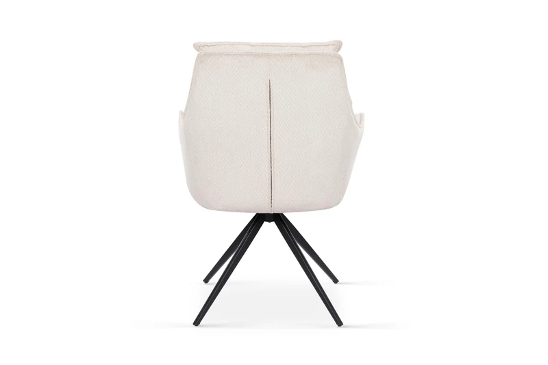 Chaise en tissu anti tache, 61x65xH92CM - LIOR