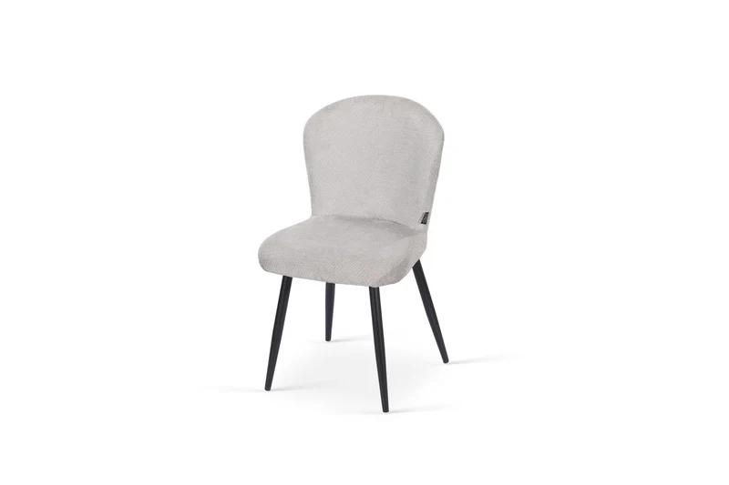 Chaise en tissu anti tache, 49x58xH85,5CM - MIKA