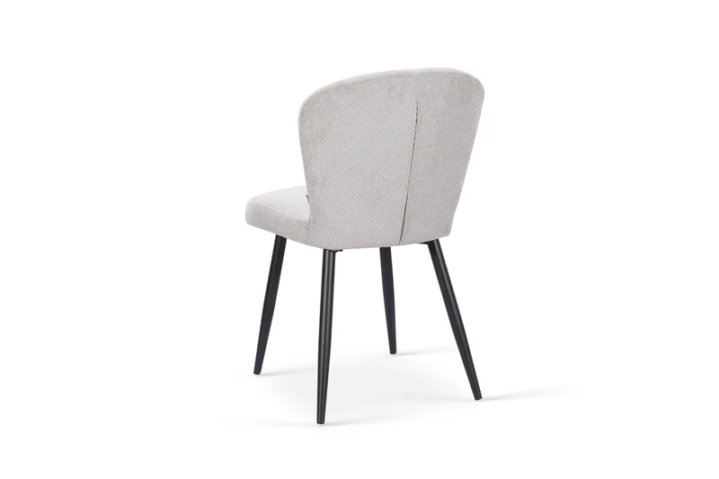 Chaise en tissu anti tache, 49x58xH85,5CM - MIKA