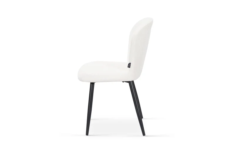 Chaise en tissu anti tache, 49x58xH85,5CM - MIKA