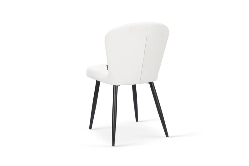 Chaise en tissu anti tache, 49x58xH85,5CM - MIKA