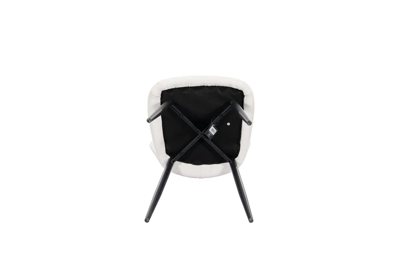 Chaise en tissu anti tache, 49x58xH85,5CM - MIKA