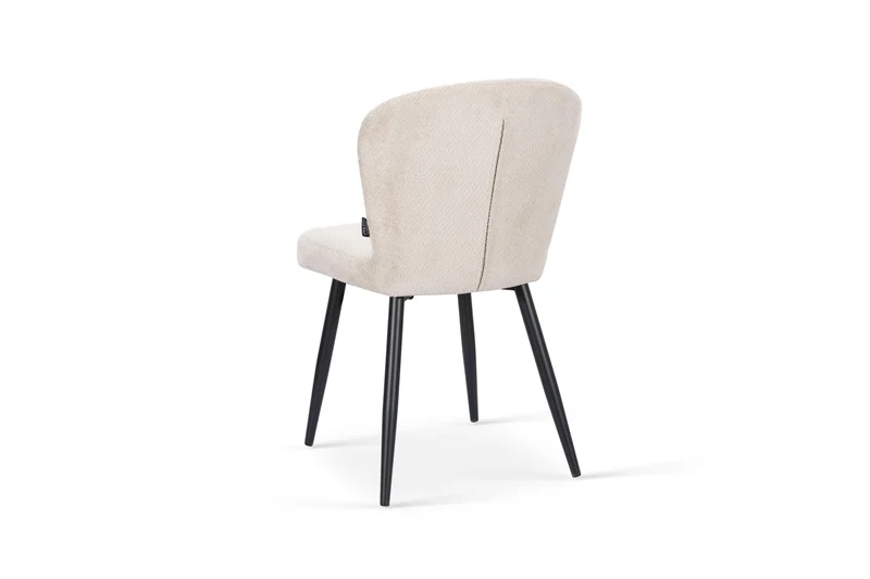 Chaise en tissu anti tache, 49x58xH85,5CM - MIKA