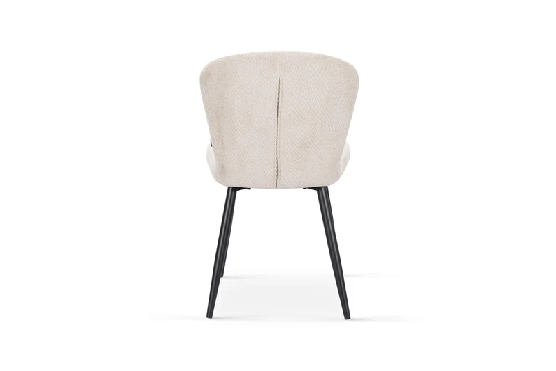 Chaise en tissu anti tache, 49x58xH85,5CM - MIKA