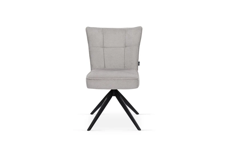 Chaise en tissu anti tache, 53,5x61xH86CM - GINO