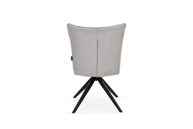 Chaise en tissu anti tache, 53,5x61xH86CM - GINO