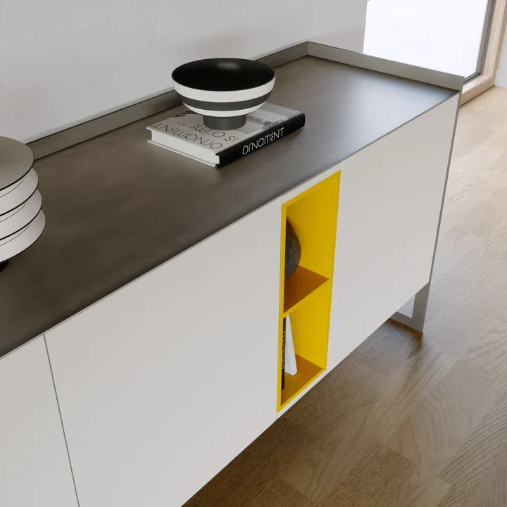 Bahut design - avec niche - Kobe
