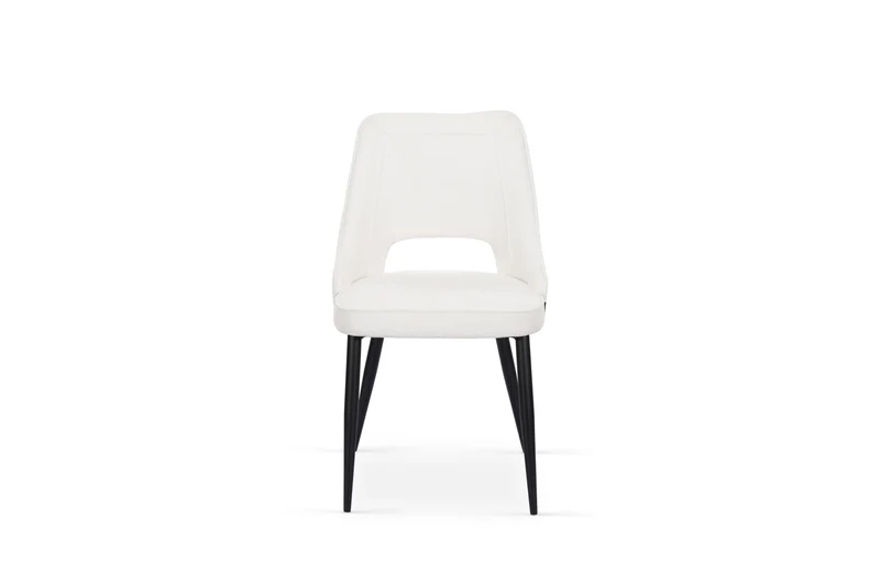 Chaise en tissu anti tache, 50x59xH84CM - MILA