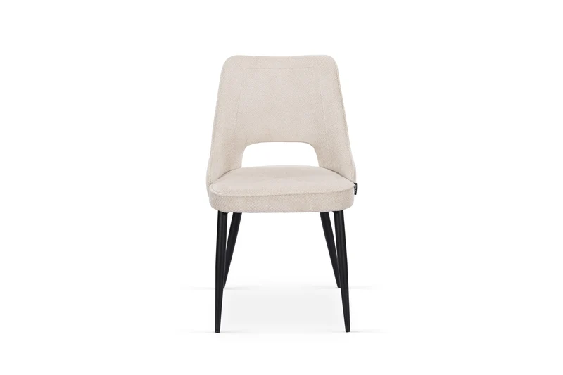 Chaise en tissu anti tache, 50x59xH84CM - MILA