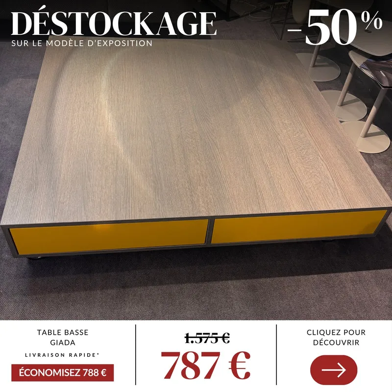 TABLE BASSE - AERRE ITALIA - GIADA