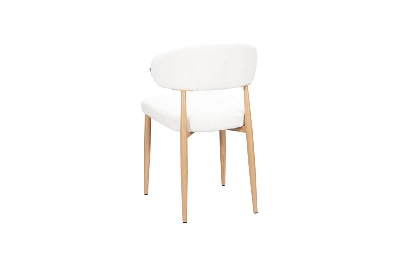 Chaise en tissu anti tache, 51x52xH81CM - SOPHIA