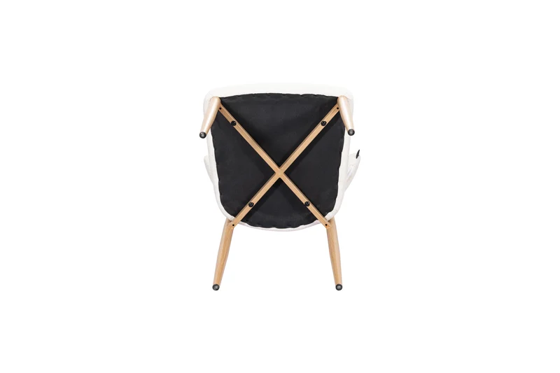 Chaise en tissu anti tache, 51x52xH81CM - SOPHIA