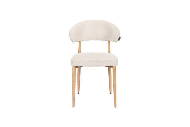 Chaise en tissu anti tache, 51x52xH81CM - SOPHIA