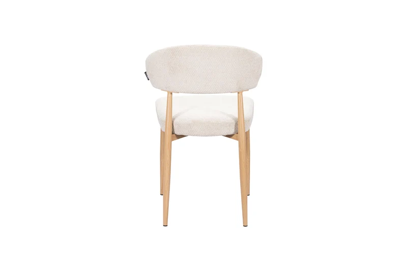 Chaise en tissu anti tache, 51x52xH81CM - SOPHIA