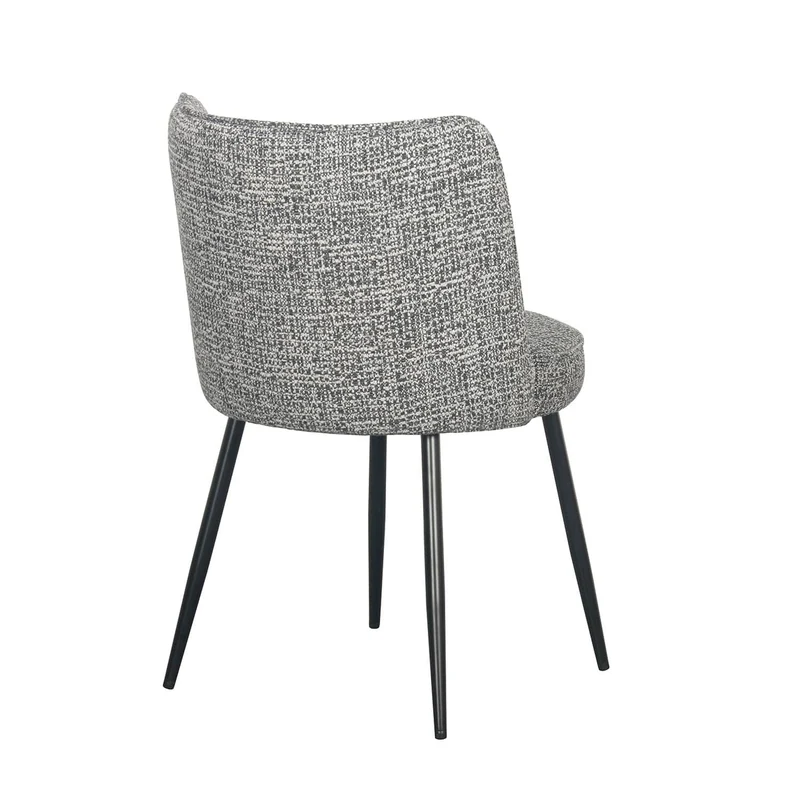 Chaise en tissu, 52x61,5xH80CM - LYDIA