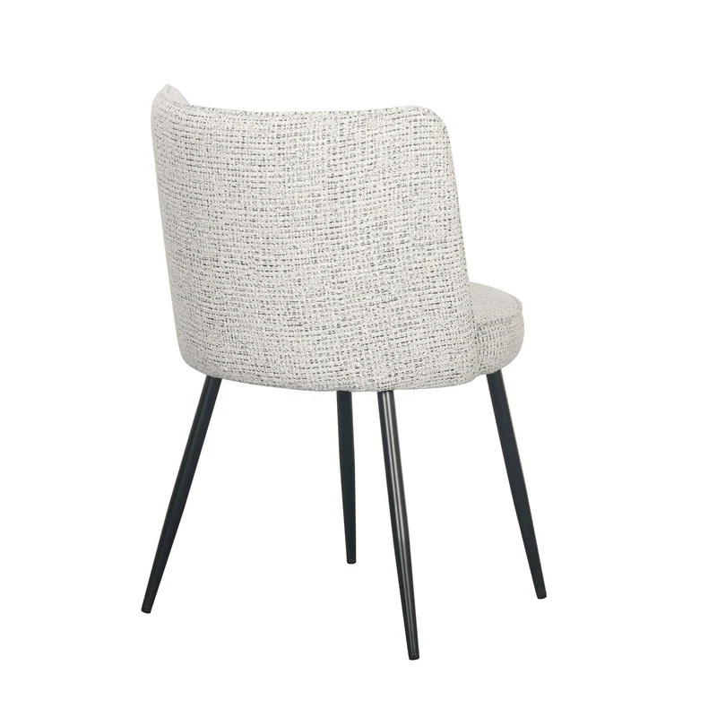 Chaise en tissu, 52x61,5xH80CM - LYDIA