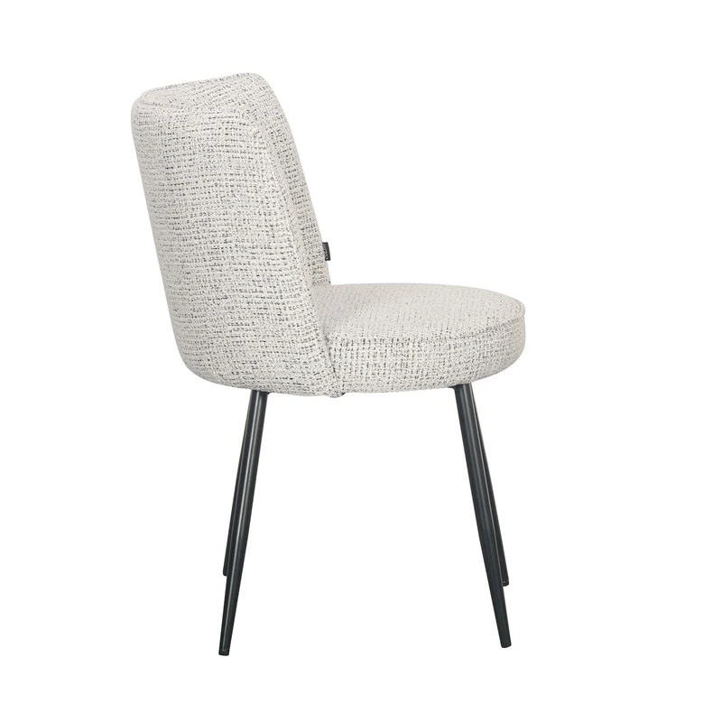 Chaise en tissu, 52x61,5xH80CM - LYDIA