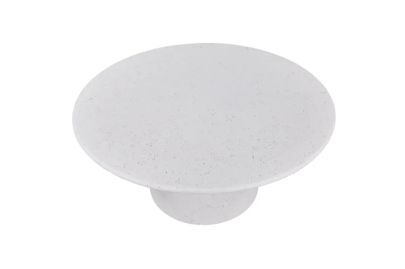 Table en travertin à manger forme Galet , 140x114xH75CM - HEDDA