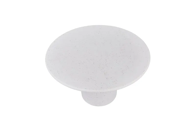 Table en travertin à manger rond, H75CM - HEDDA