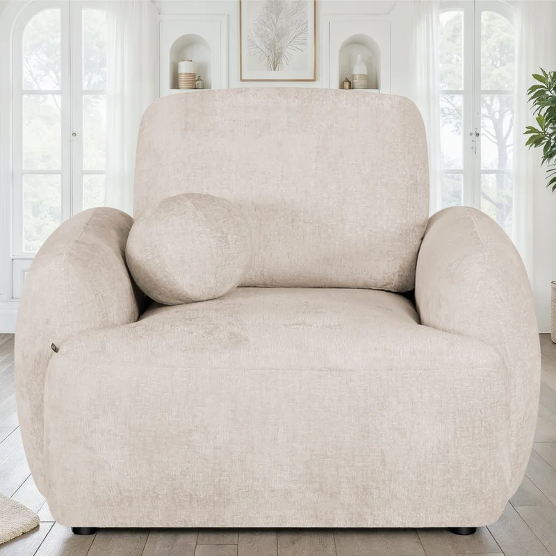 Canapé / fauteuil en tissu anti tache - HARMONIE