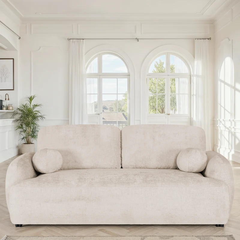 Canapé / fauteuil en tissu anti tache - HARMONIE
