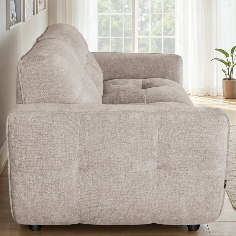 Canapé / fauteuil en tissu anti tache - SOLENE