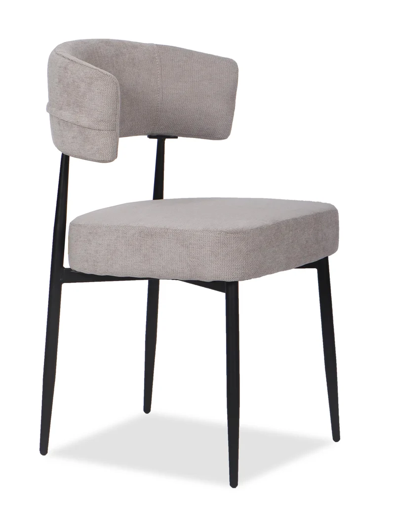 Chaise en tissu anti tache, 53x51xH83CM - YAARA