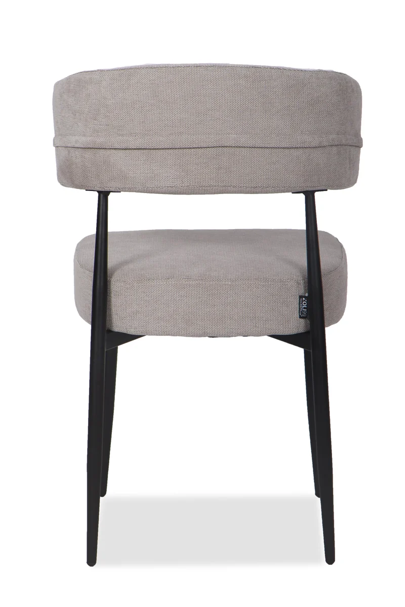 Chaise en tissu anti tache, 53x51xH83CM - YAARA