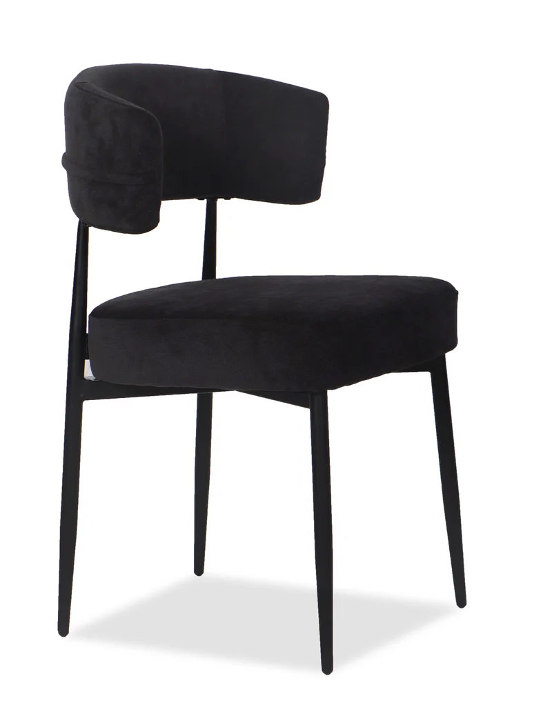 Chaise en tissu anti tache, 53x51xH83CM - YAARA