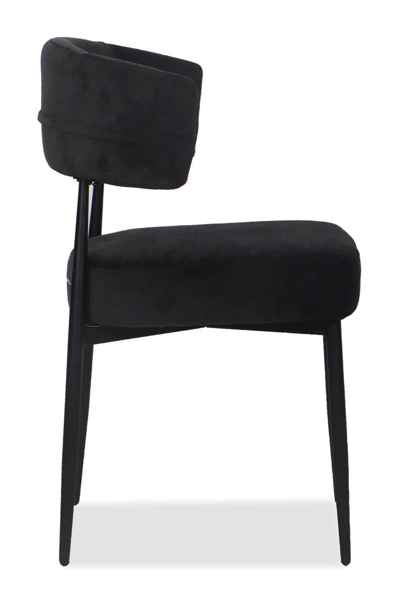 Chaise en tissu anti tache, 53x51xH83CM - YAARA