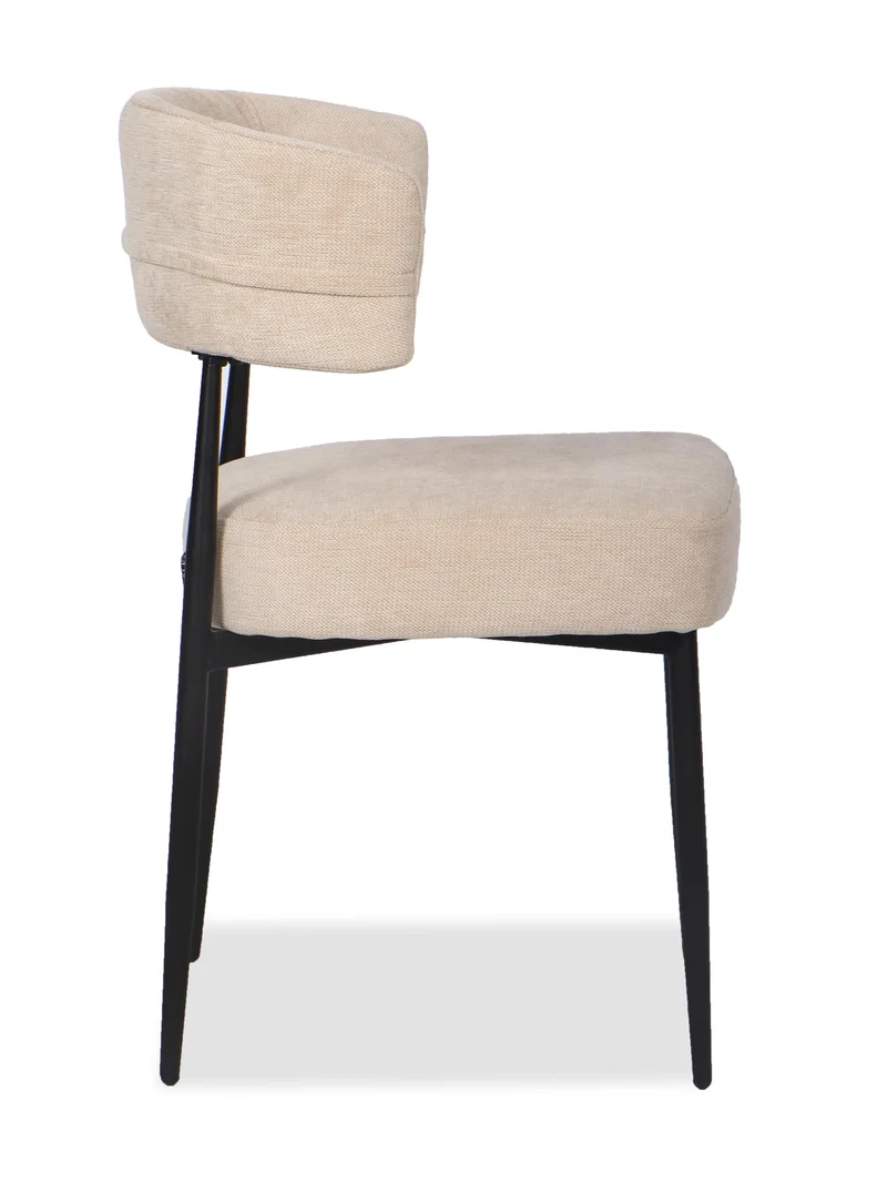 Chaise en tissu anti tache, 53x51xH83CM - YAARA