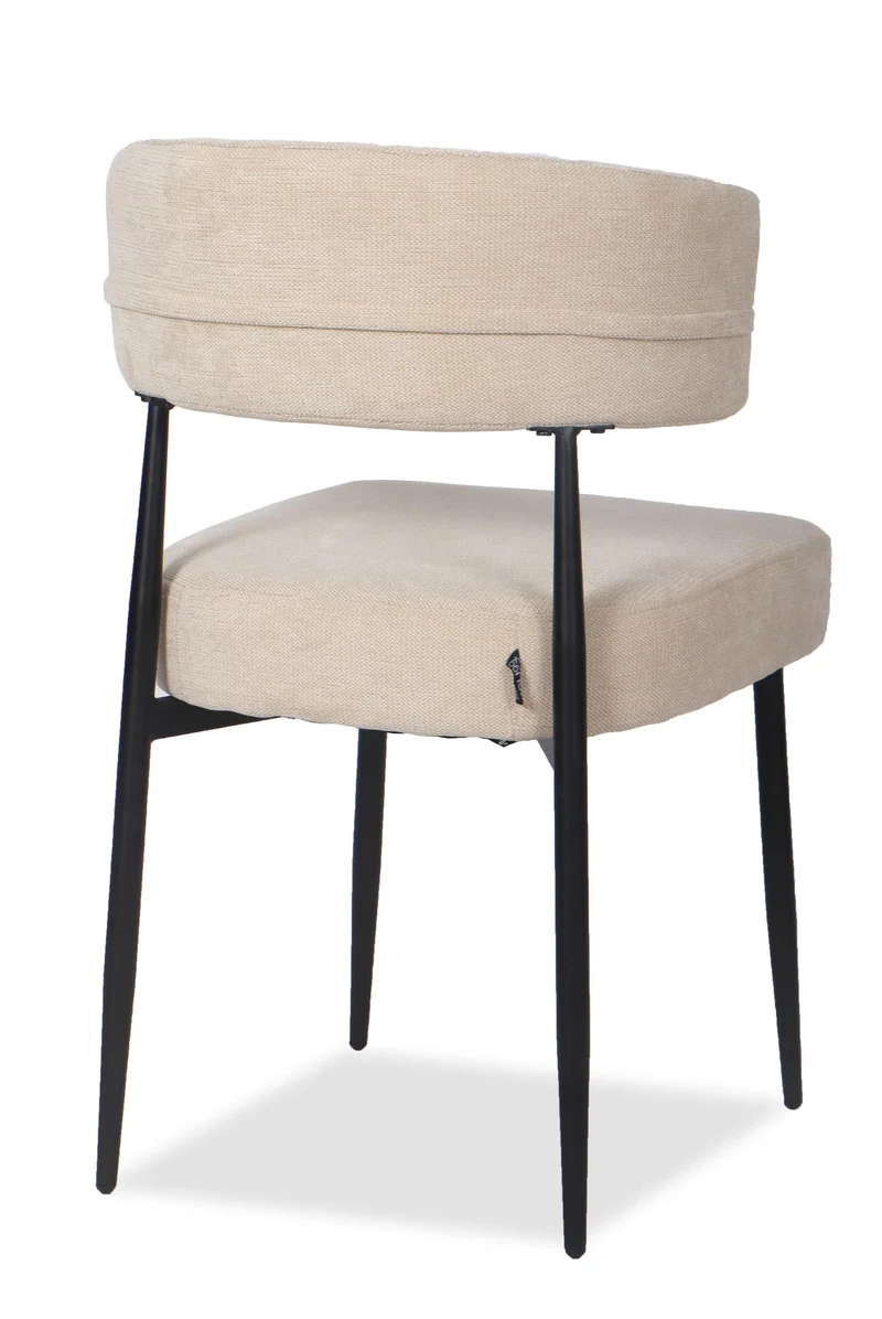 Chaise en tissu anti tache, 53x51xH83CM - YAARA