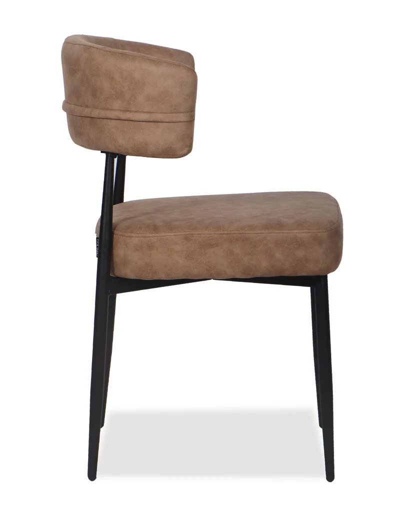 Chaise en tissu anti tache, 53x51xH83CM - YAARA