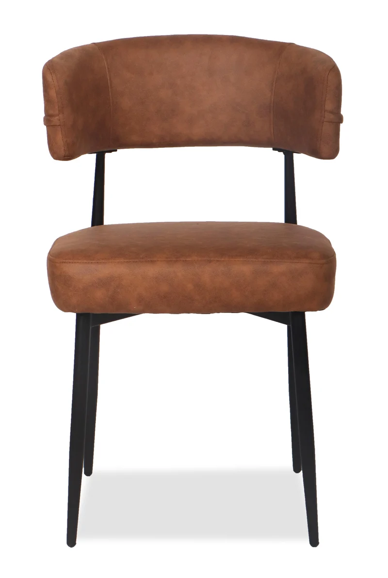 Chaise en tissu anti tache, 53x51xH83CM - YAARA