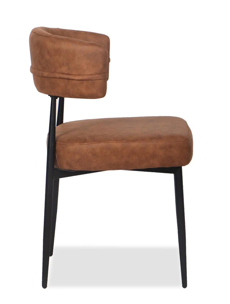 Chaise en tissu anti tache, 53x51xH83CM - YAARA