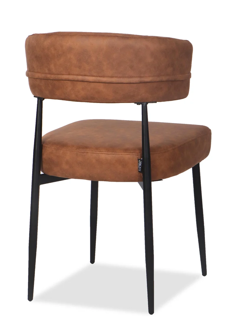 Chaise en tissu anti tache, 53x51xH83CM - YAARA