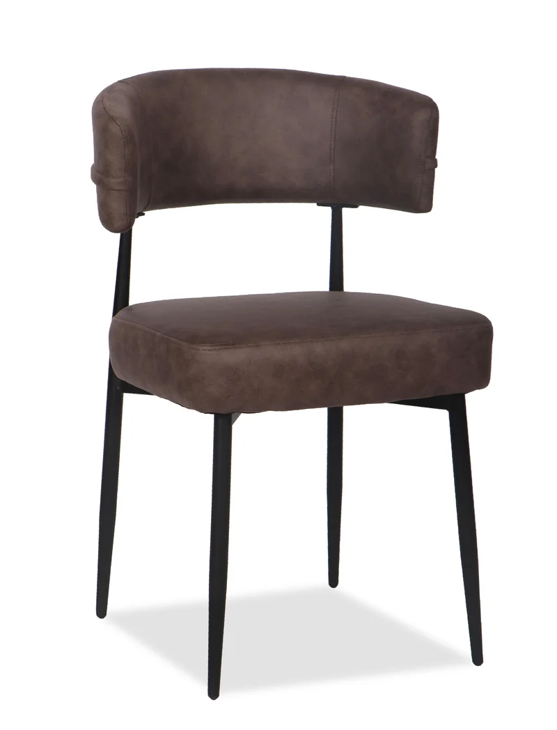 Chaise en tissu anti tache, 53x51xH83CM - YAARA