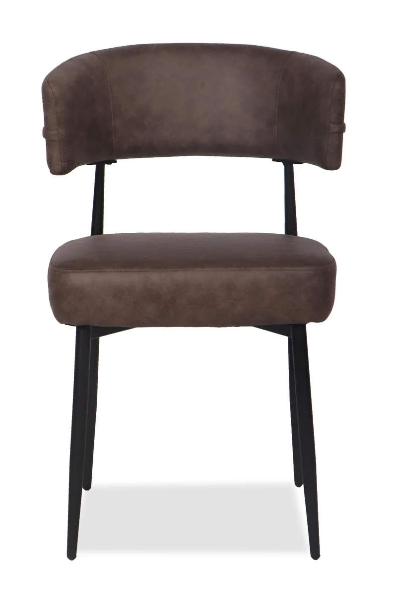 Chaise en tissu anti tache, 53x51xH83CM - YAARA