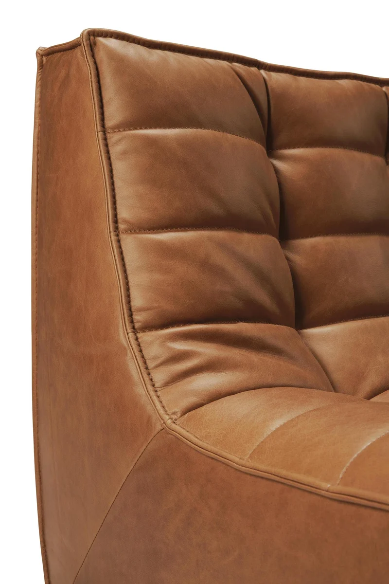 Ethnicraft Canapé Modulaire N701 (90° Angle Arrondi)