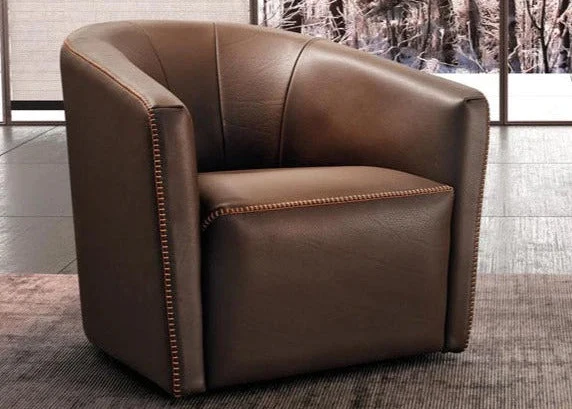 Fauteuil en cuir - Gamma - Sharon