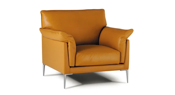 Fauteuil en cuir - leger - Helium