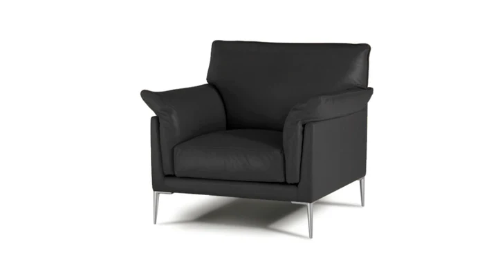 Fauteuil en cuir - leger - Helium