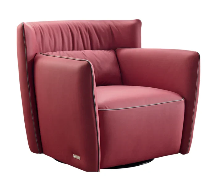 Fauteuil en cuir - Gamma - Tulip