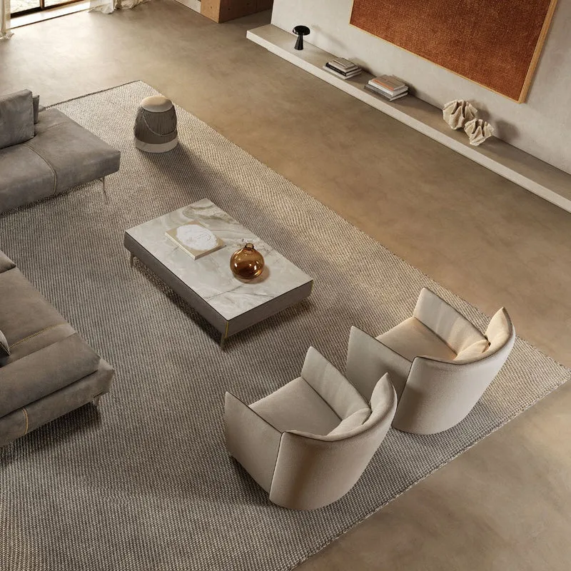 Fauteuil en cuir - Gamma - Tulip
