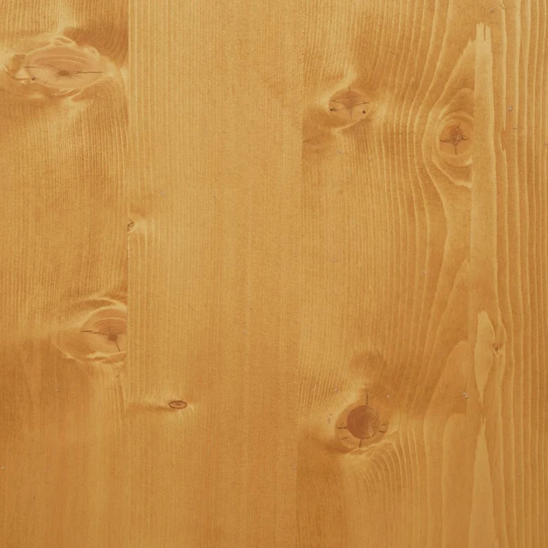 Meuble bas sous évier 120 cm 2 portes épicéa huilé miel | Aravis