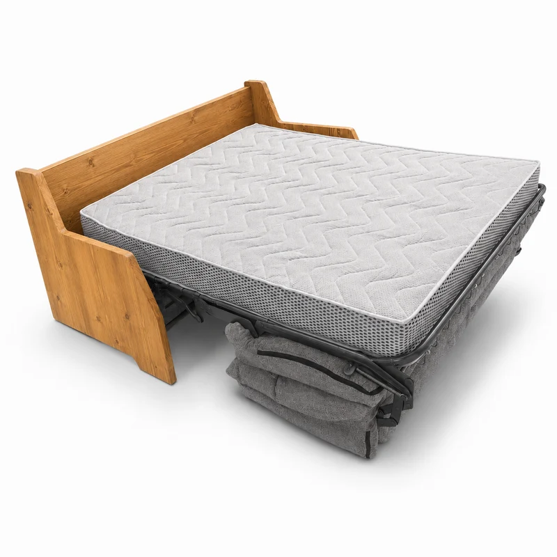 Canapé convertible express gris 160 cm | Refuge