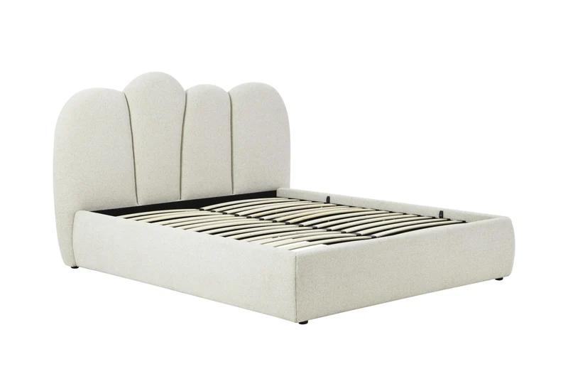 Lit en tissu avec sommier Urban