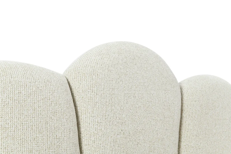 Lit en tissu avec sommier Urban